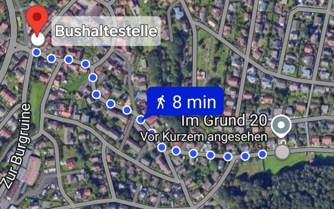 Marburg Apartment Pfiffige Luisa In Ruhiger Waldrandlage Mit Balkon Und Wintergarten Экстерьер фото